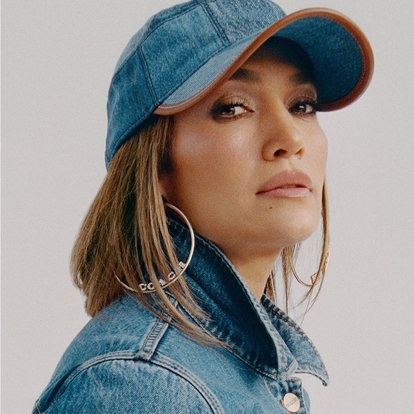 Gold COACH Signature Logo Diamanté Hoop Earrings - Picture 3 of 10